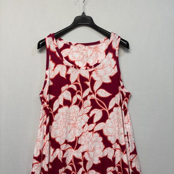 Soft Surroundings Women Sleeveless Maxi Dress Size 3X Floral Boho C026 -21 - Picture 10 of 15